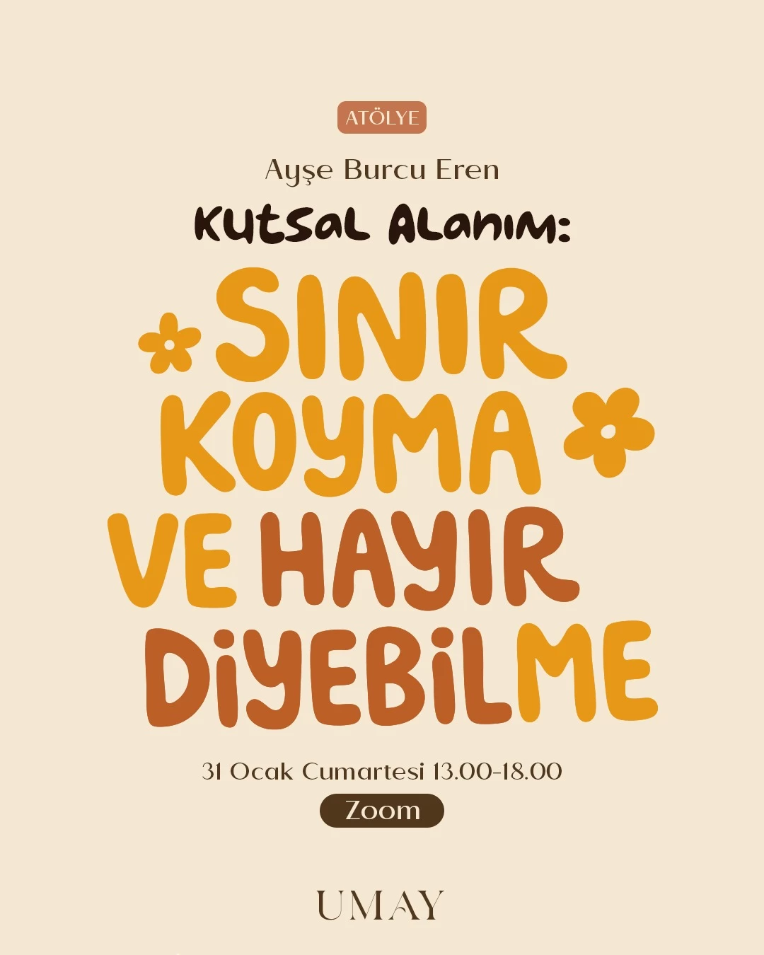 Kutsal Alanım: Sınır Koyma ve Hayır Diyebilme